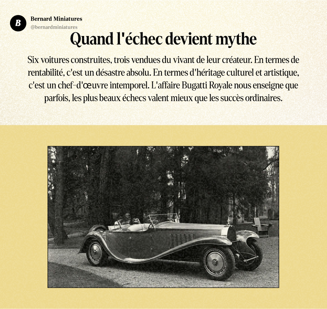 Bugatti Royale : Le flop le plus cher de l'histoire automobile - Slide 13