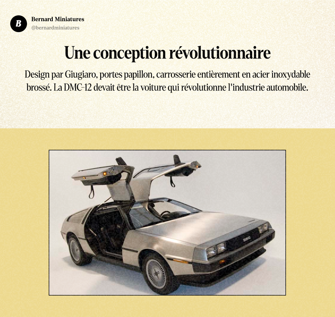 DeLorean DMC-12 : L'homme qui a vendu sa voiture du futur pour de la cocaïne - Slide 6