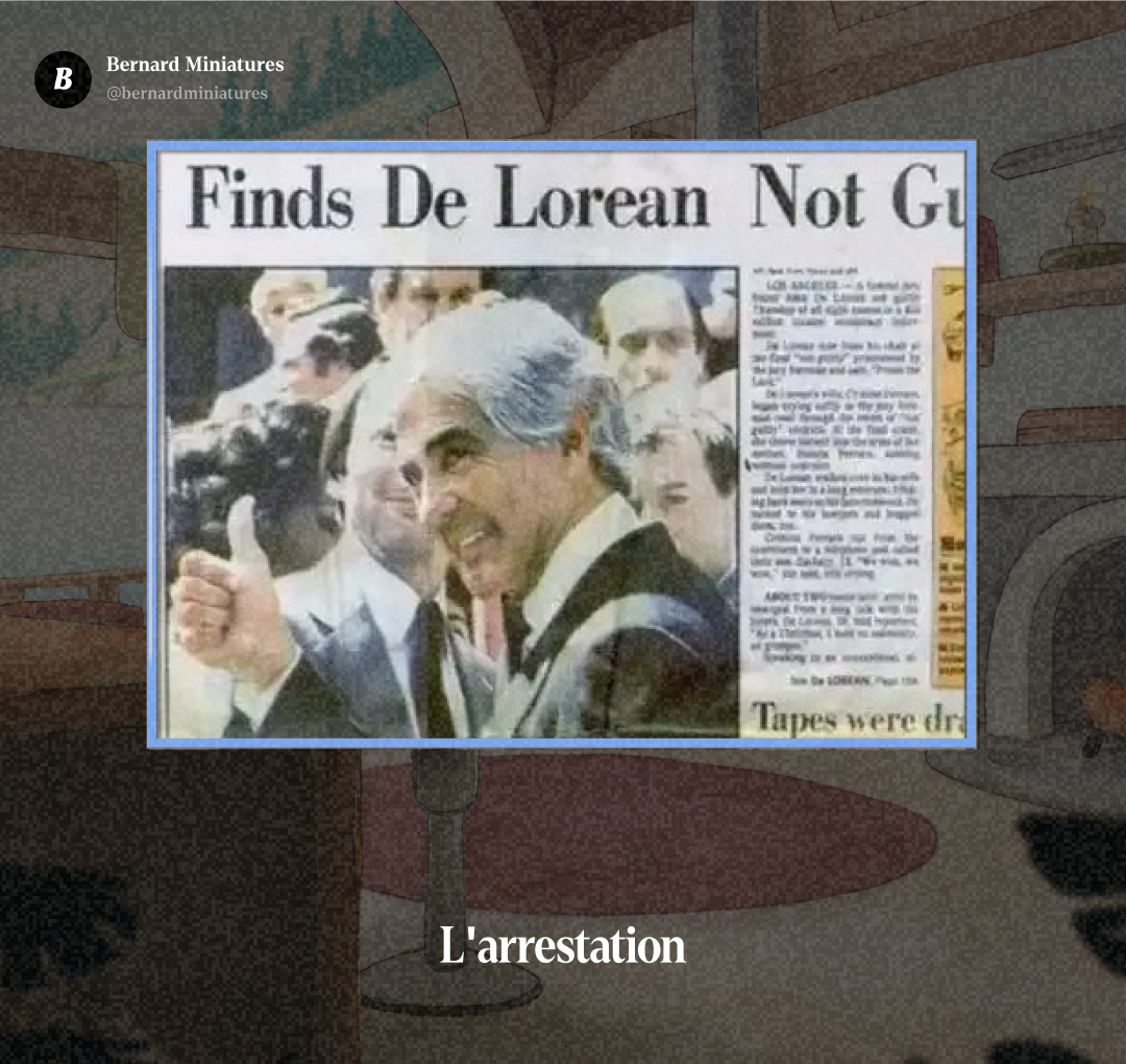 DeLorean DMC-12 : L'homme qui a vendu sa voiture du futur pour de la cocaïne - Slide 12