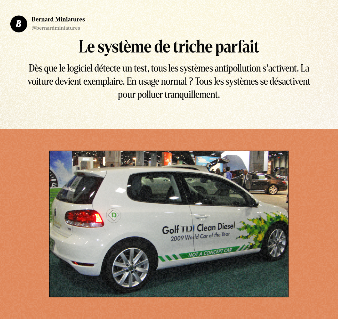 Le plus gros scandale de l'histoire automobile ( rien que ça ) - Slide 6