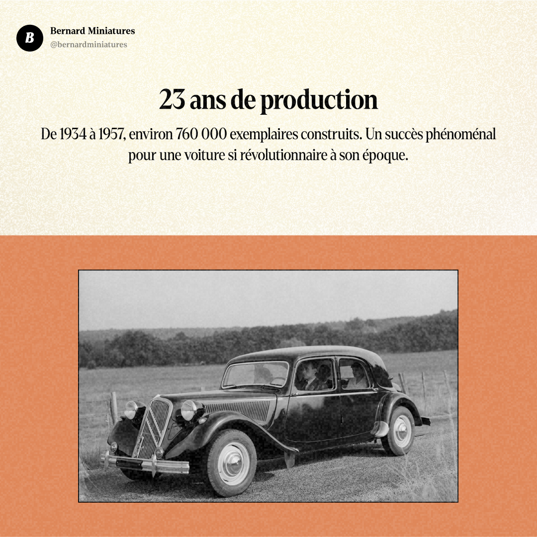 Citroën TRACTION AVANT : La voiture née en une nuit qui a révolutionné l'automobile - Slide 12