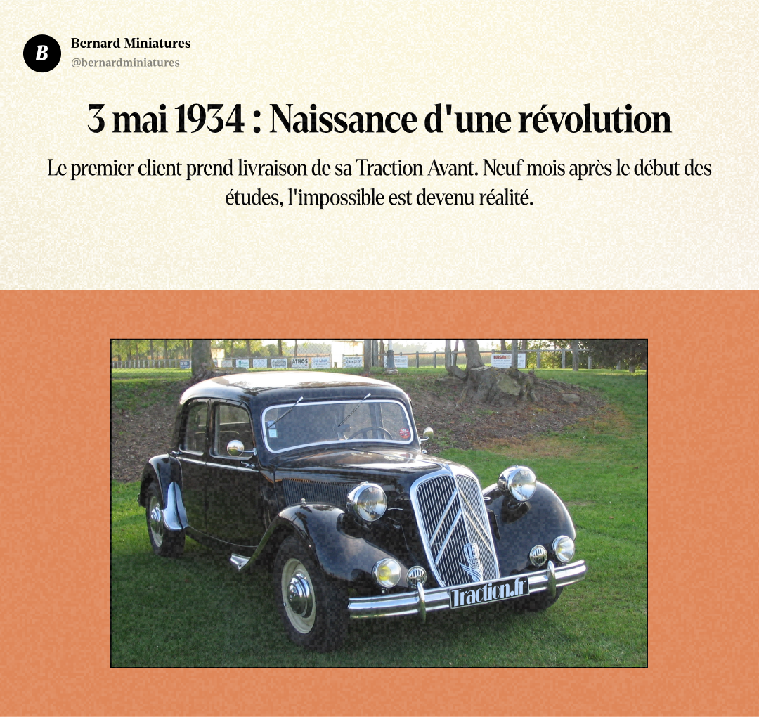 Citroën TRACTION AVANT : La voiture née en une nuit qui a révolutionné l'automobile - Slide 7
