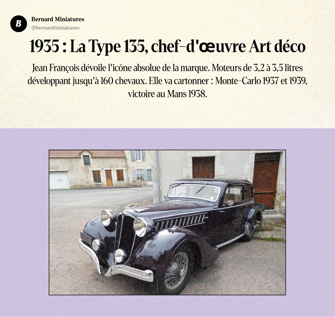 Delahaye : L'inventeur du V6 qui a humilié Mercedes - Slide 7