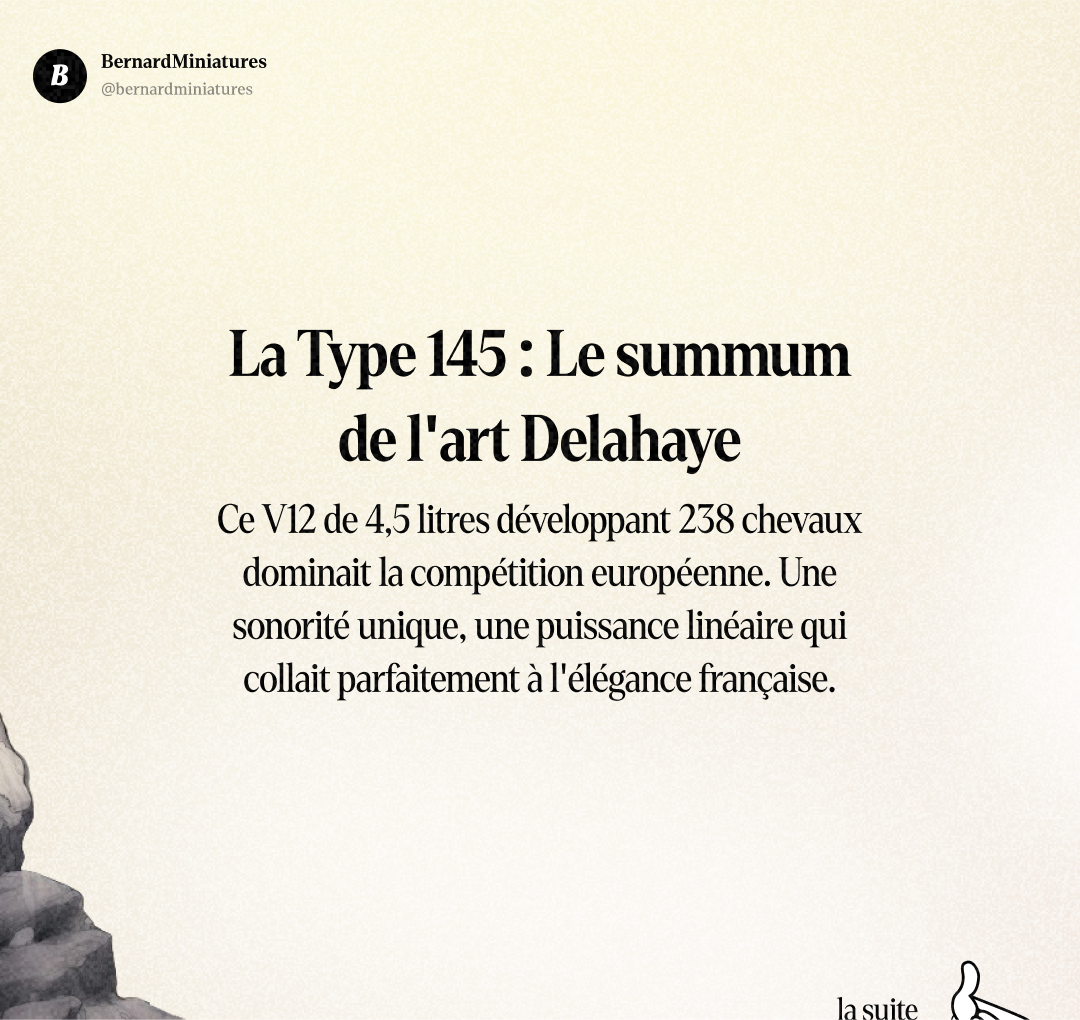 Delahaye : L'inventeur du V6 qui a humilié Mercedes - Slide 11