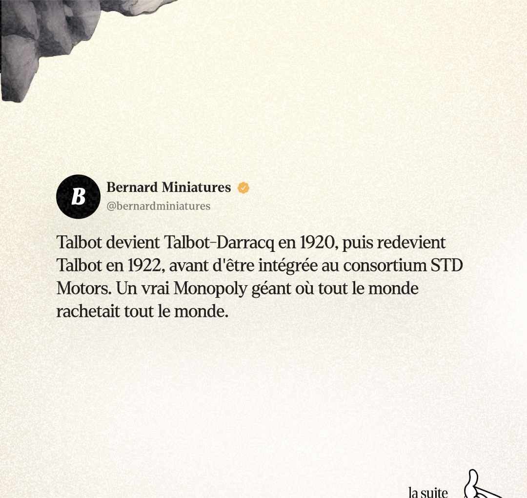 TALBOT : L'ingénieur à la GRENADE qui a créé les plus belles voitures du monde - Slide 4