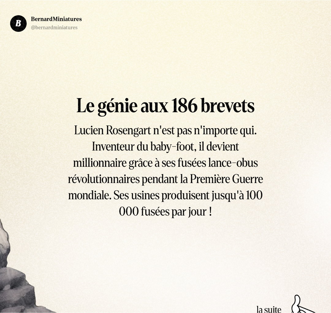 ROSENGART : L'inventeur du baby-foot qui est devenu 5ème constructeur français (puis a tout perdu) - Slide 2