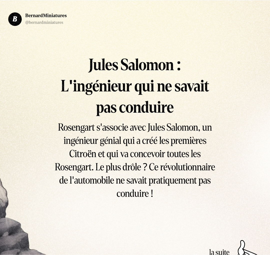 ROSENGART : L'inventeur du baby-foot qui est devenu 5ème constructeur français (puis a tout perdu) - Slide 5