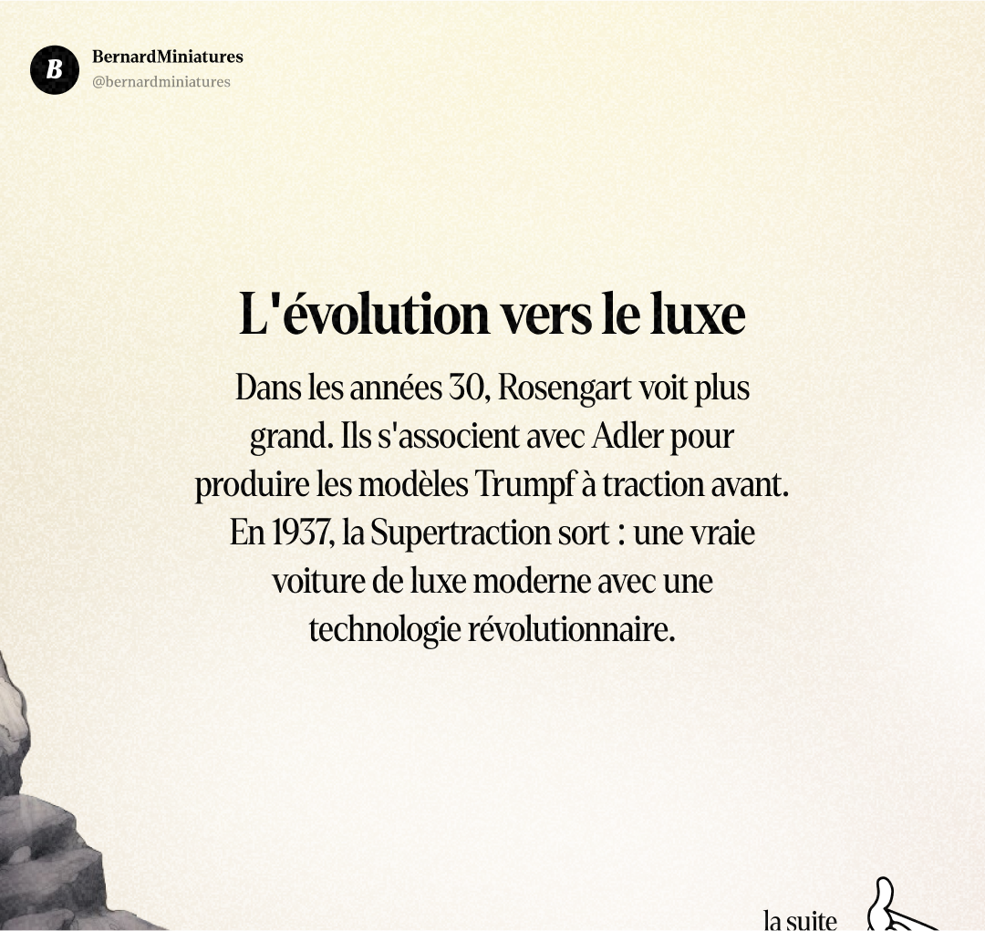 ROSENGART : L'inventeur du baby-foot qui est devenu 5ème constructeur français (puis a tout perdu) - Slide 10