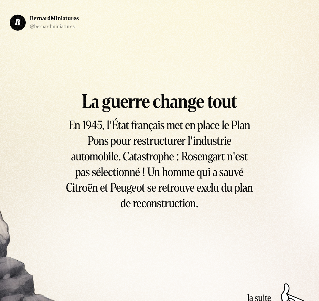 ROSENGART : L'inventeur du baby-foot qui est devenu 5ème constructeur français (puis a tout perdu) - Slide 11