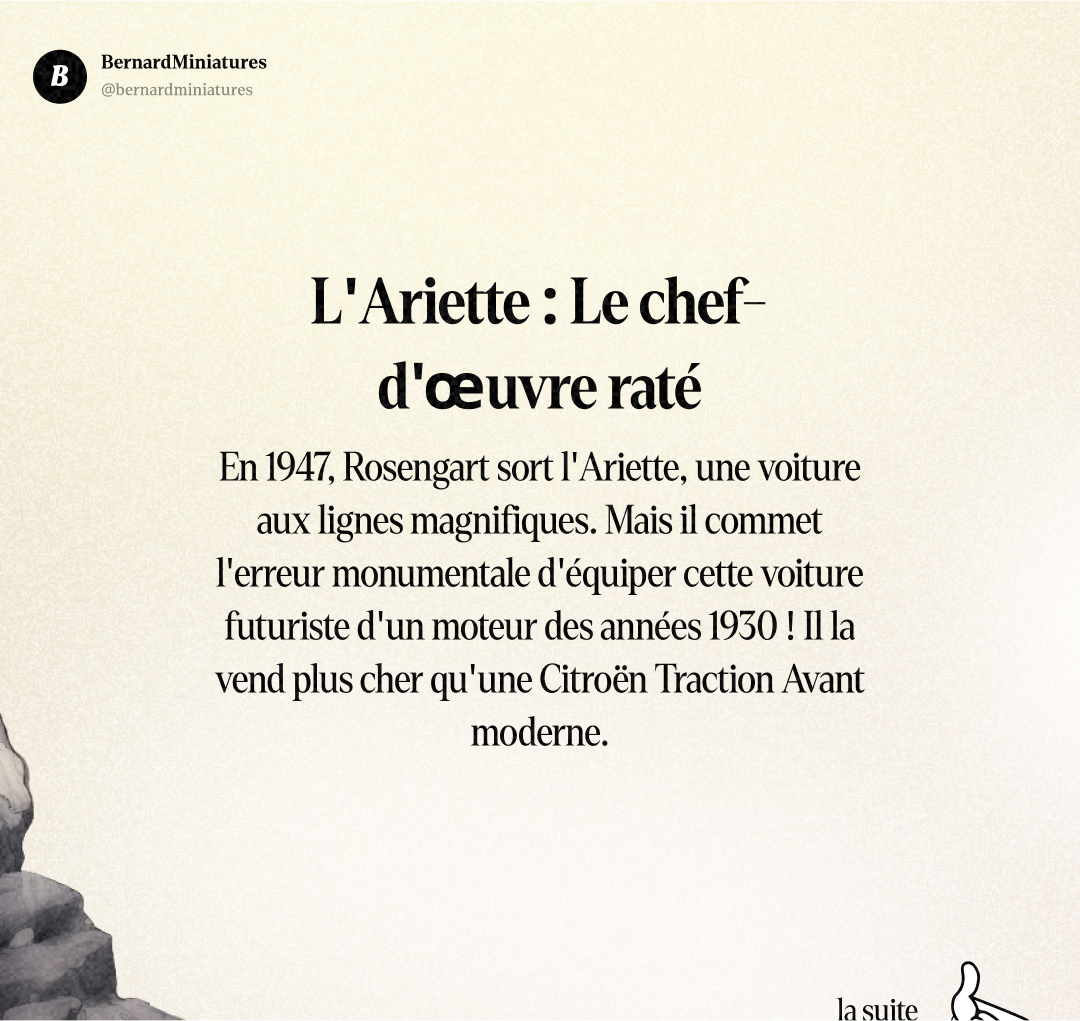 ROSENGART : L'inventeur du baby-foot qui est devenu 5ème constructeur français (puis a tout perdu) - Slide 12