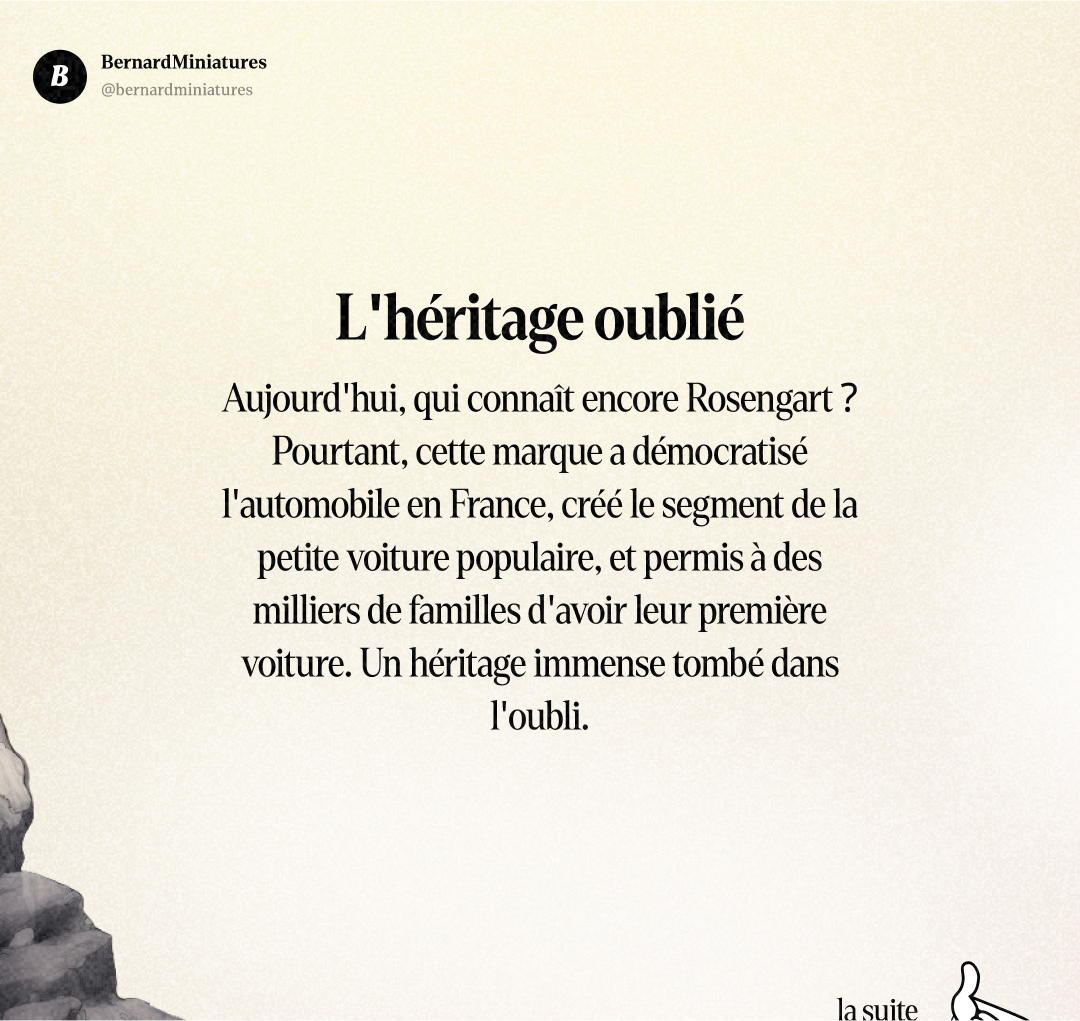 ROSENGART : L'inventeur du baby-foot qui est devenu 5ème constructeur français (puis a tout perdu) - Slide 14