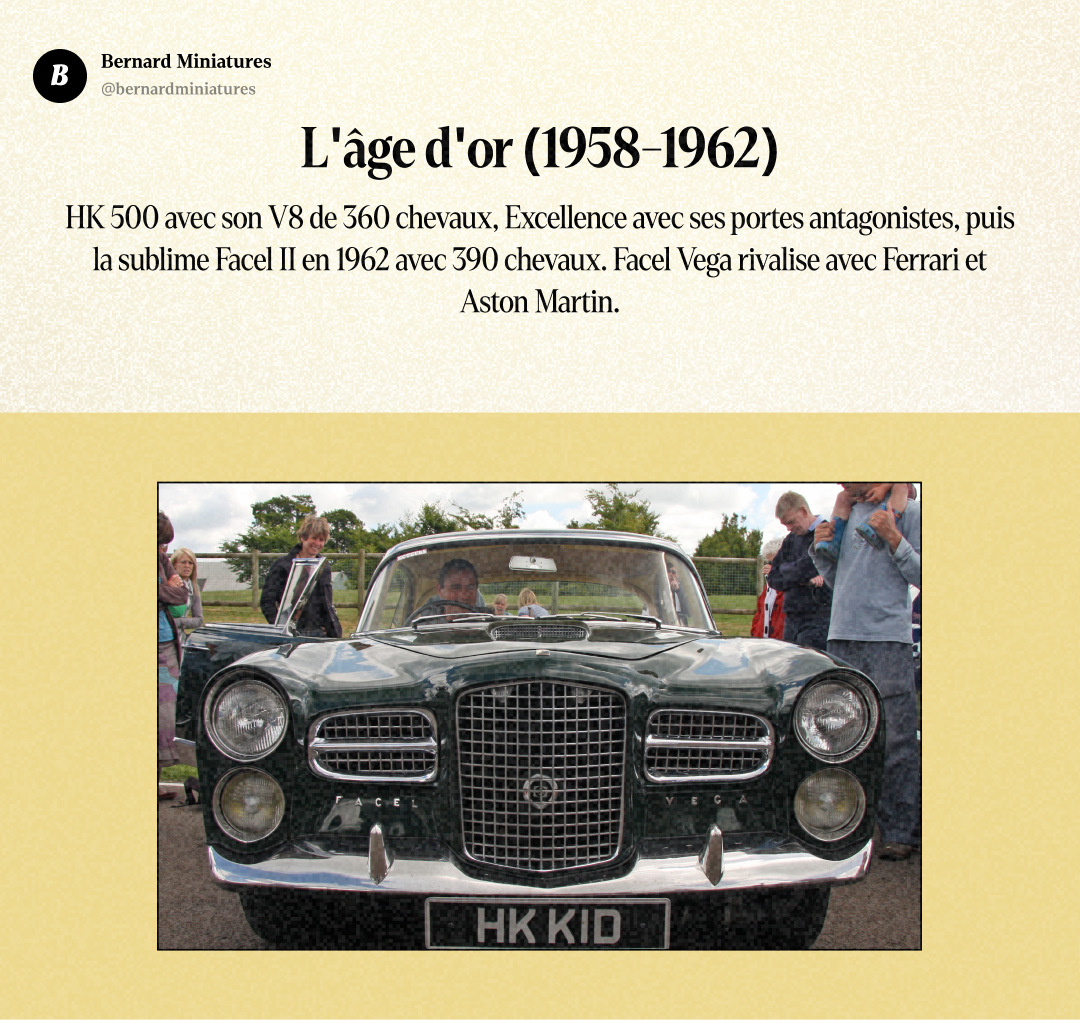 Facel Vega : La marque française qui a humilié Ferrari - Slide 8