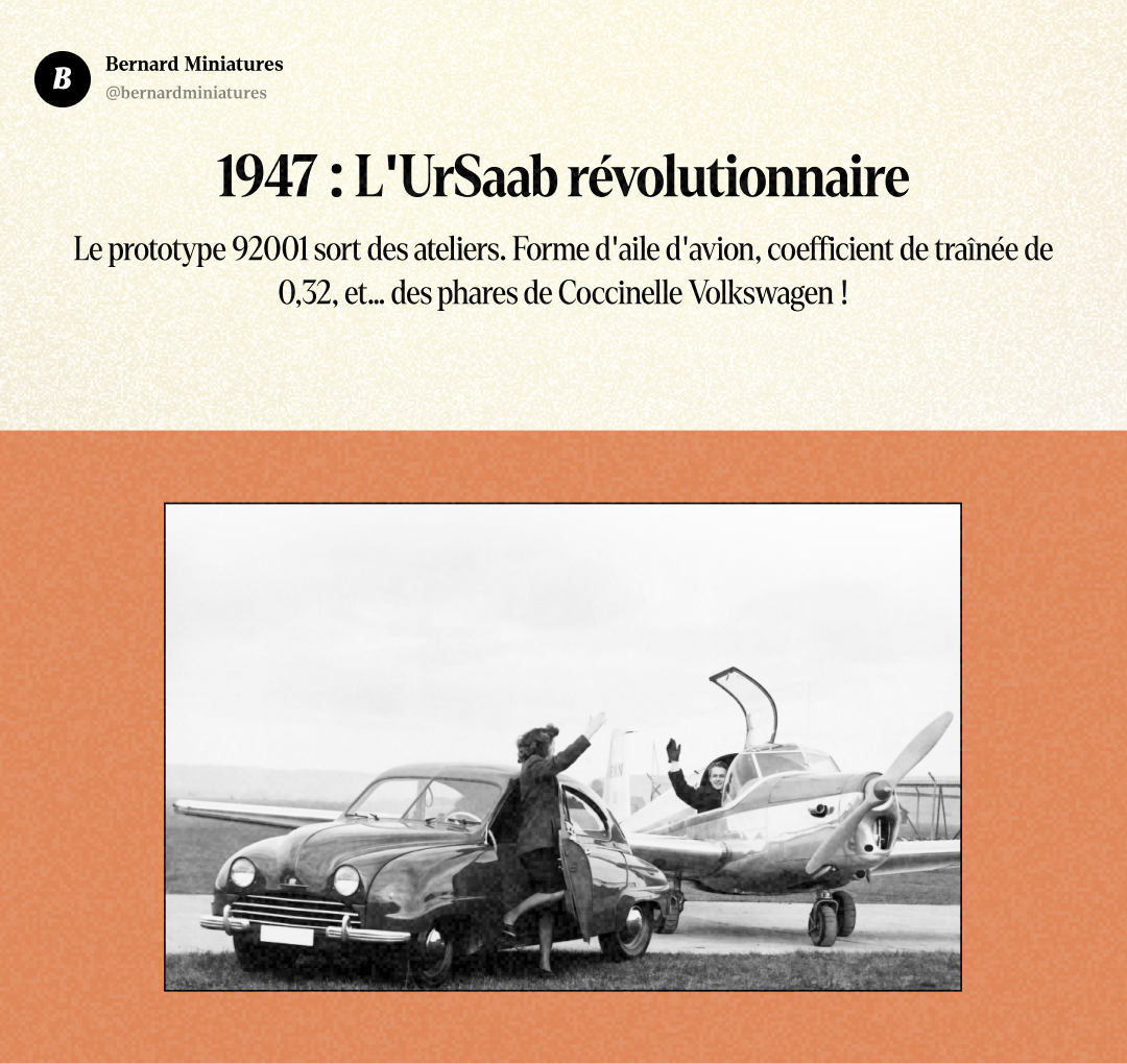 SAAB : Des ingénieurs d'avions qui ne savaient pas conduire - Slide 5