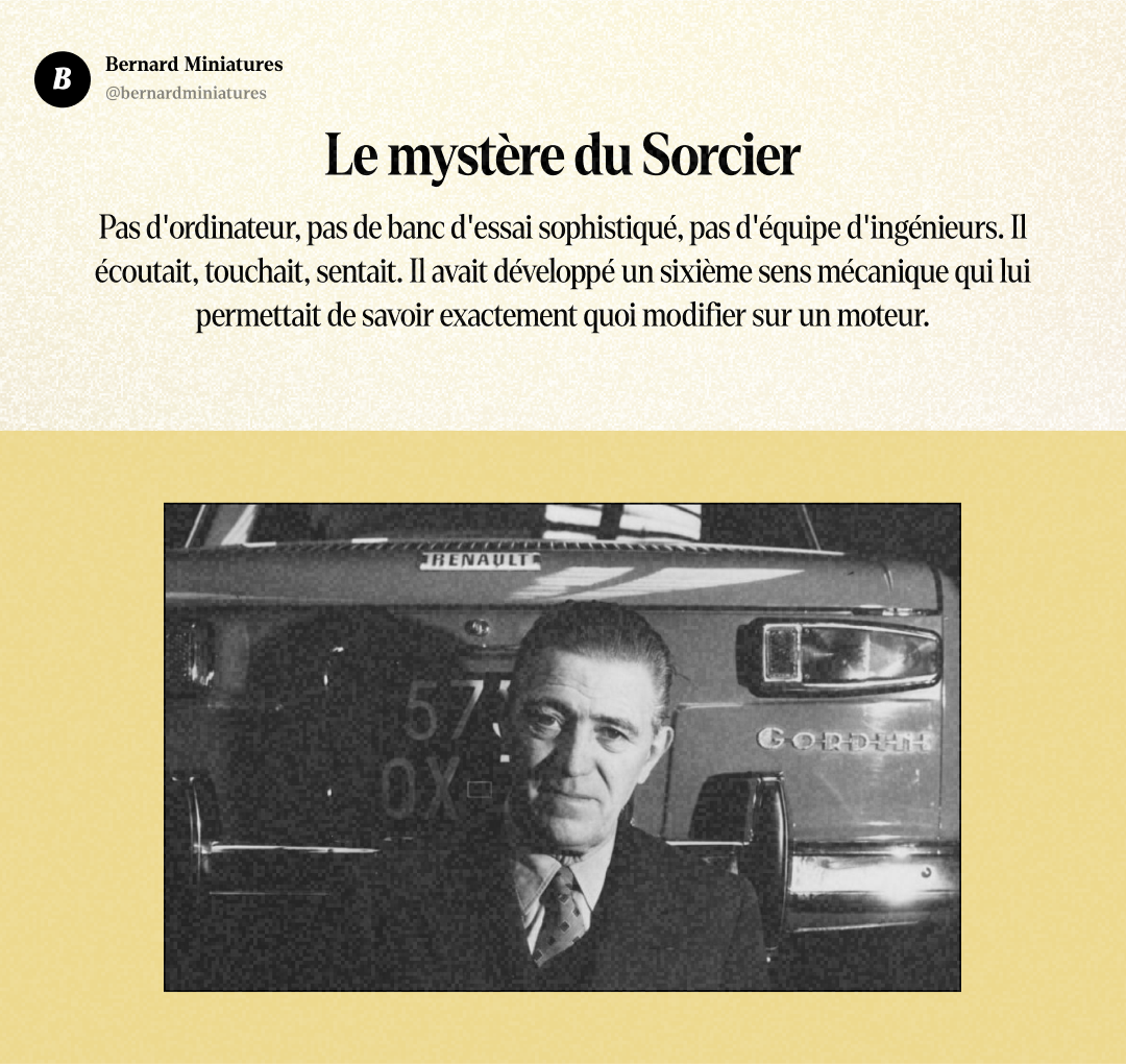 Amédée GORDINI : Le Sorcier qui transformait les Renault en machines de course - Slide 12