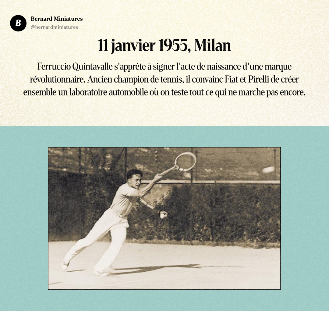 AUTOBIANCHI : Le laboratoire secret qui a révolutionné votre voiture - Slide 2