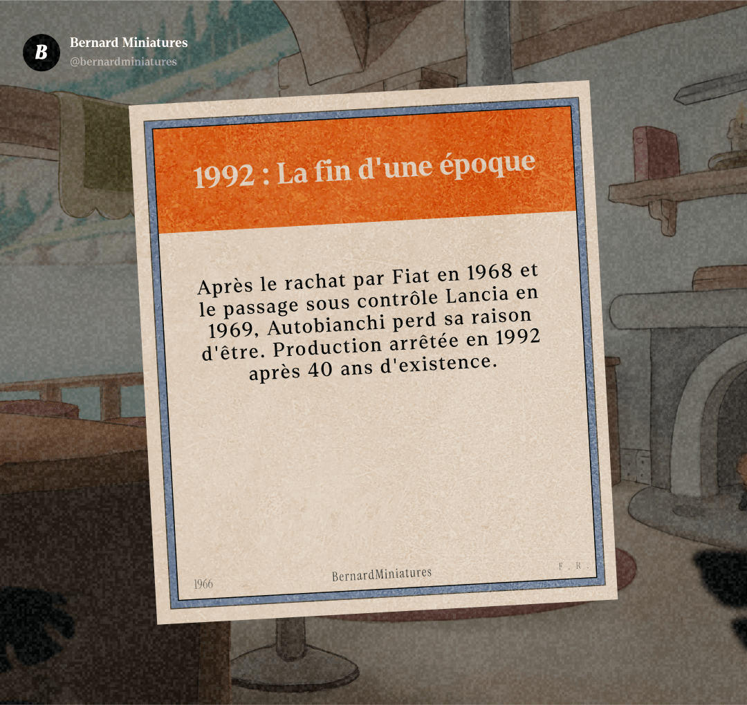 AUTOBIANCHI : Le laboratoire secret qui a révolutionné votre voiture - Slide 13