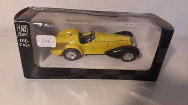 Alfa Roméo 8C 2900 jaune de 1938 Bernard Miniatures
