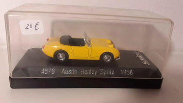 Austin Healey Sprite jaune de 1958 (Solido référence 4576) Bernard Miniatures