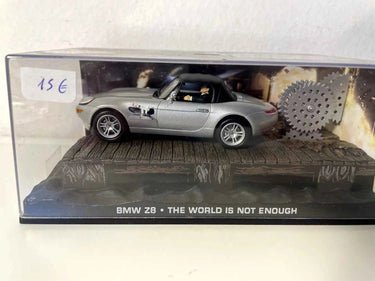 BMW Z8 grise - JAMES BOND - LE MONDE NE SUFFIT PAS Bernard Miniatures