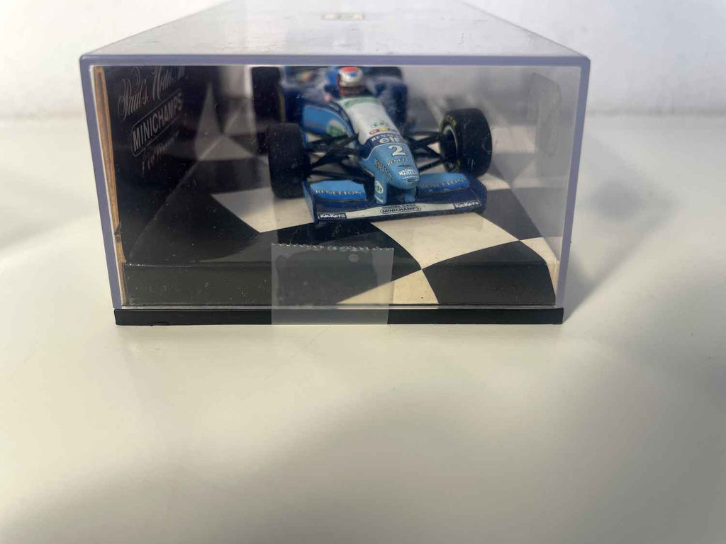 Benetton Renault B 195 bleue numéro 2 (Formule 1) MINICHAMPS Bernard Miniatures