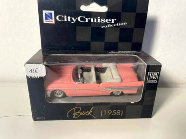 Buick rose de 1958 City Cruiser (voiture américaine) Bernard Miniatures