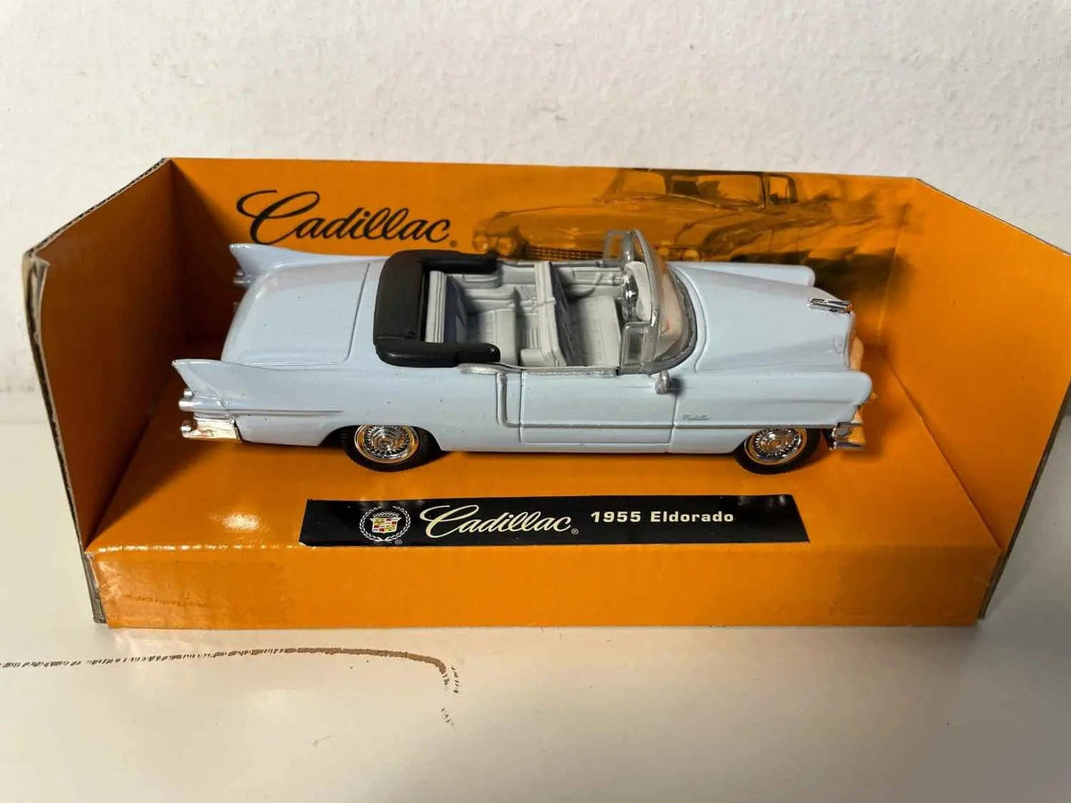 Cadillac Eldorado bleue claire de 1955 City Cruiser (voiture américaine) Bernard Miniatures