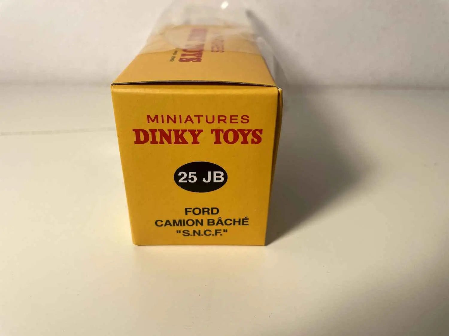 Camion Ford bâché bleu avec logo SNCF Dinky-Toys (éditions Atlas) Bernard Miniatures