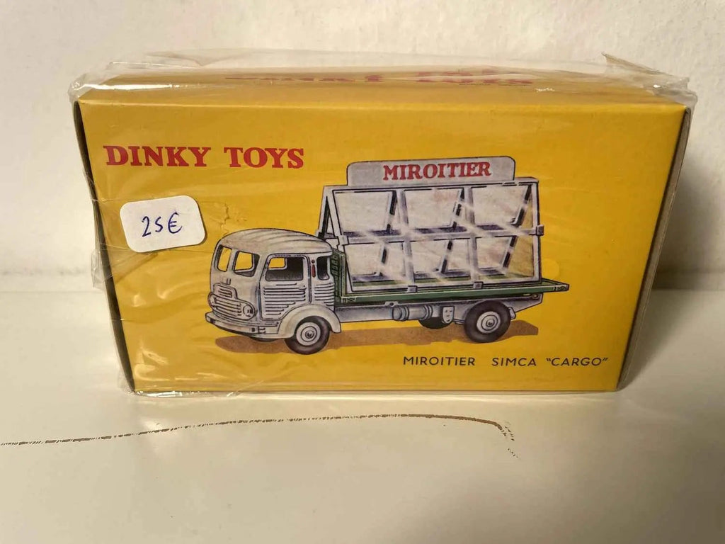 Camion miroitier Simca Cargo gris Dinky-Toys (éditions Atlas) Bernard Miniatures