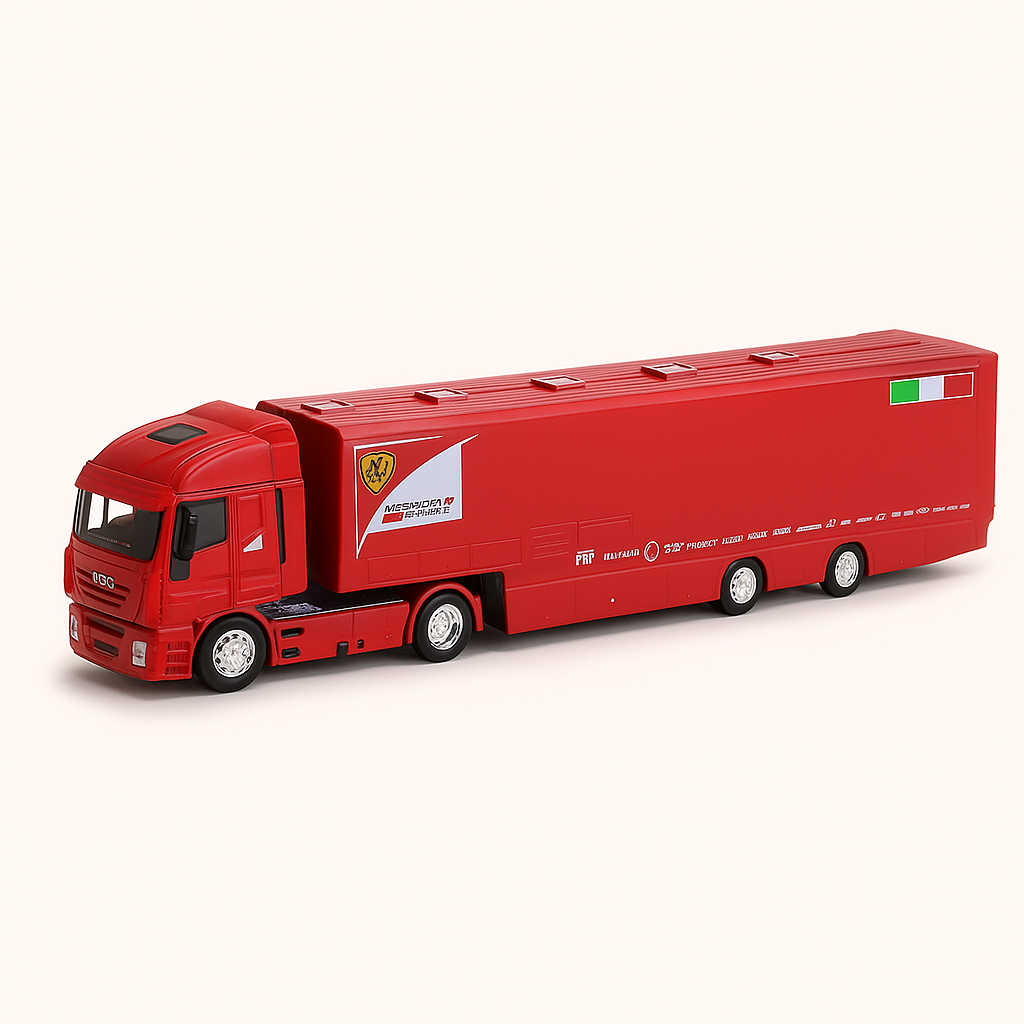 Camion semi-remorque IVECO TRALIS vun der (Scuderia) FERRARI F1 Équipe