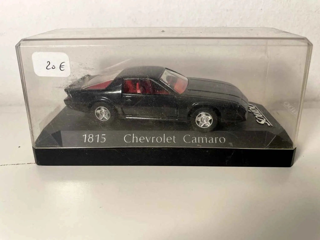 Chevrolet Camaro noire Solido référence 1815 (voiture américaine) Bernard Miniatures