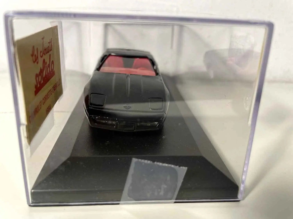 Chevrolet Corvette cabriolet noire de 1984 (voiture américaine) Bernard Miniatures