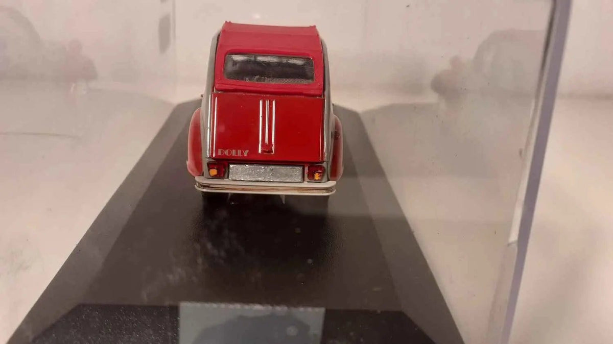 Citroën 2 CV DOLLY grise et rouge Bernard Miniatures