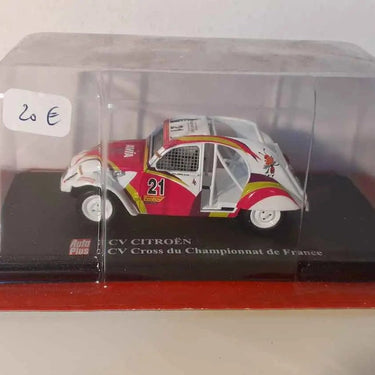 Citroën 2 CV cross du championnat de France Bernard Miniatures