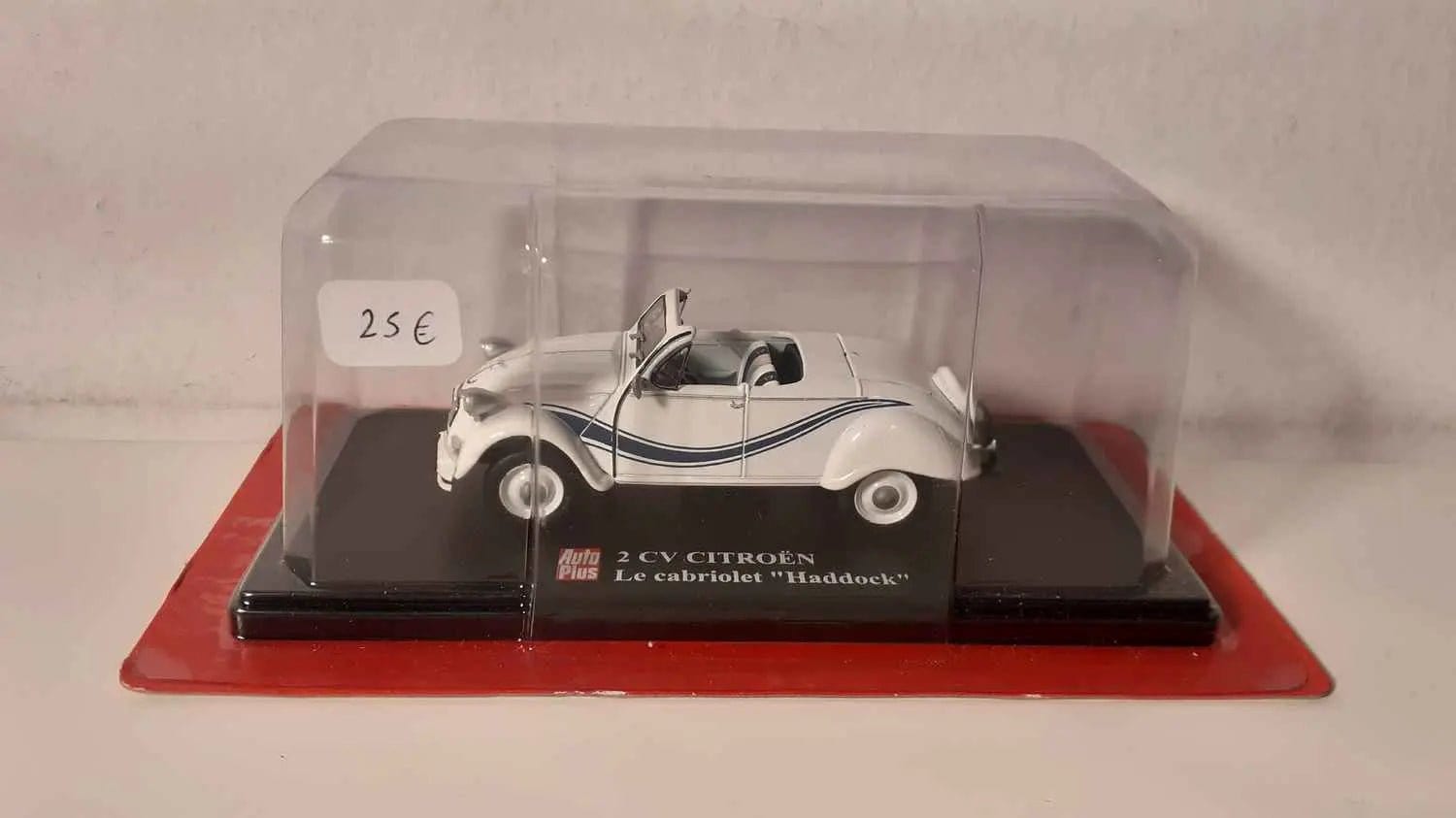 Citroën 2 CV le cabriolet Haddock Bernard Miniatures