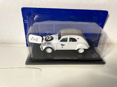 Citroën 2CV Sahara blanche de 1962 la Poste - PTT Bernard Miniatures
