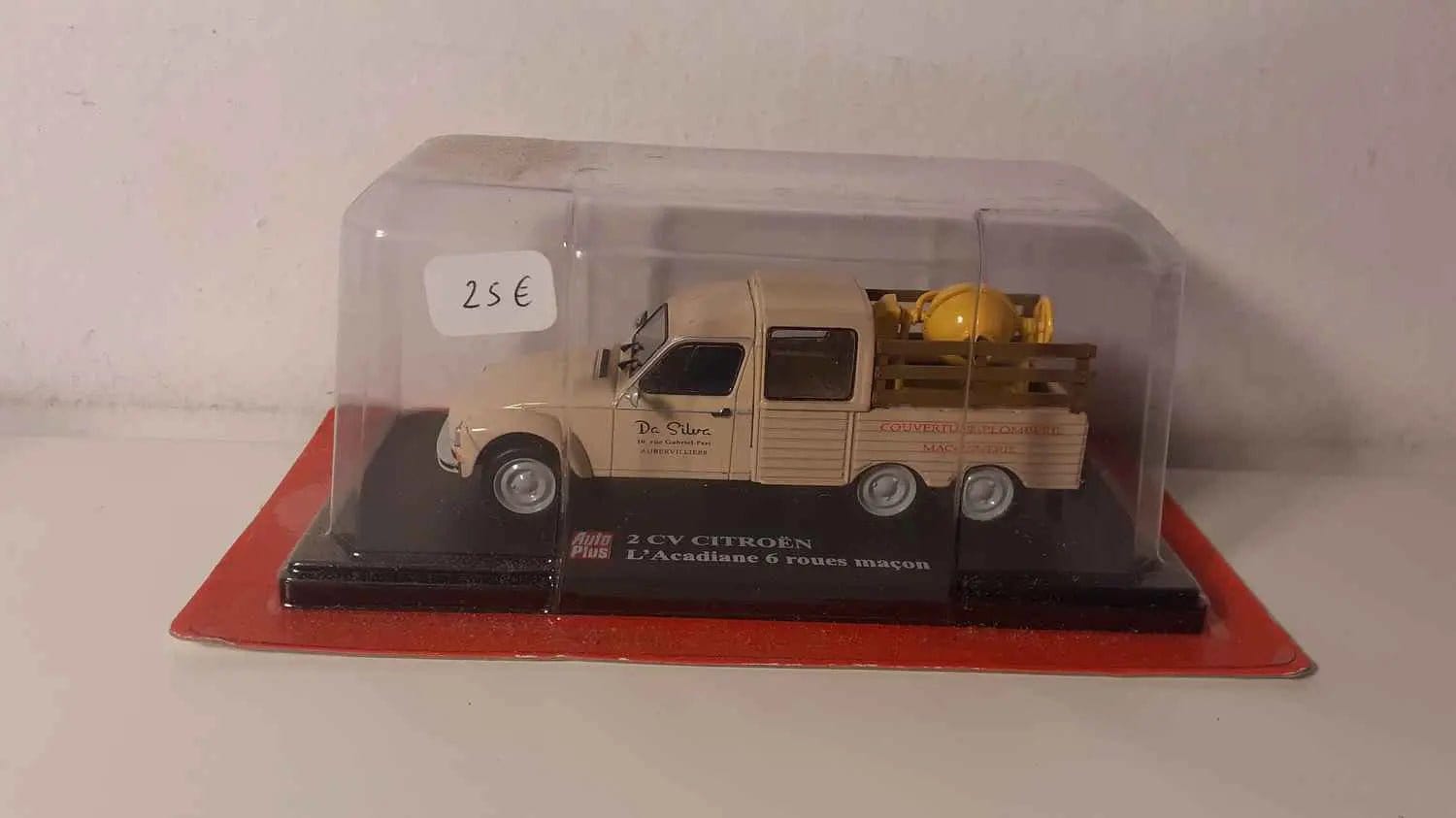 Citroën Acadiane 6 roues maçon Bernard Miniatures