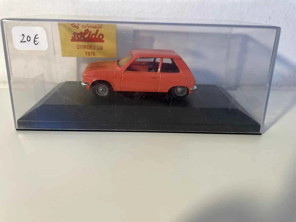 Citroën LN orange de 1976 (boite plexi) Bernard Miniatures