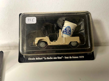 Citroën Méhari marron "La Roche aux Fées" Tour de France 1979 Bernard Miniatures