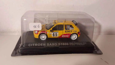 Citroën Saxo S1600 rallye de Catalogne de 2002 Bernard Miniatures