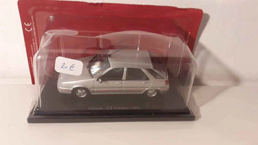 Citroën ZX Volcane grise de 1991 Bernard Miniatures