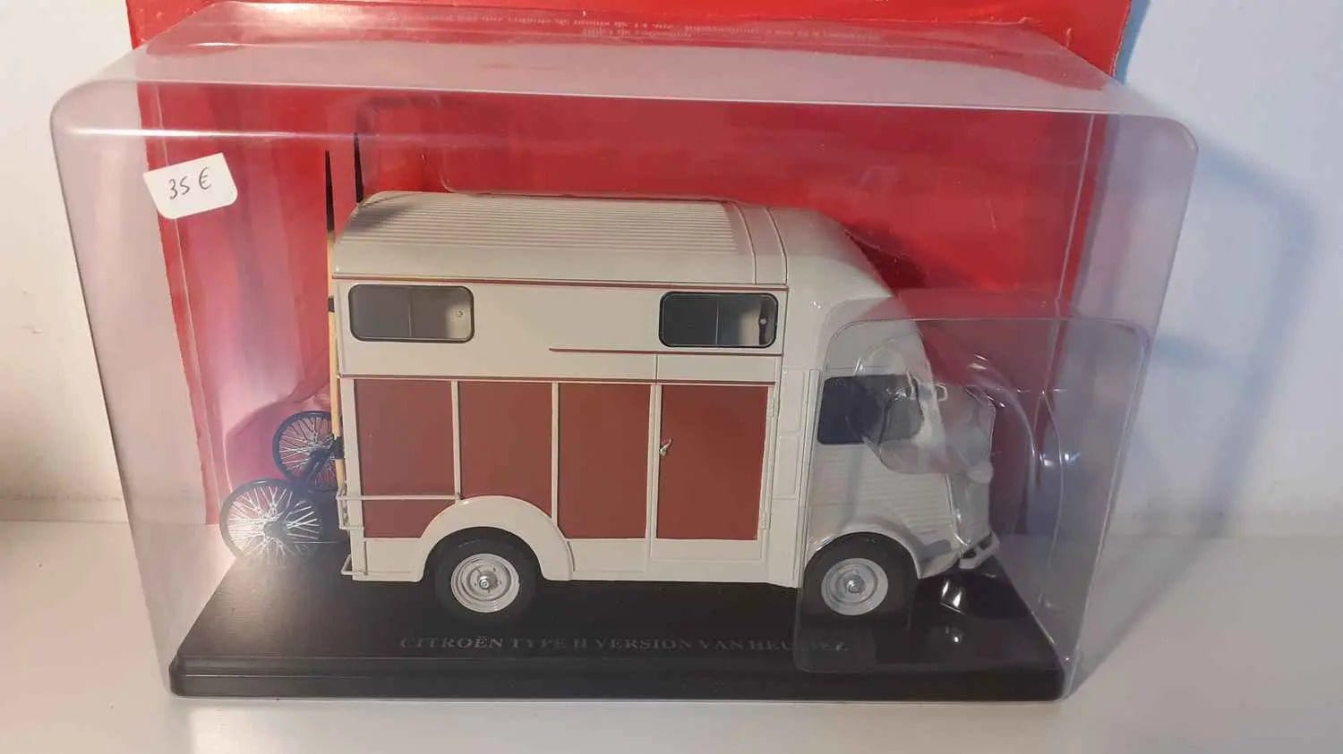 Citroën type H version Van Heuliez avec Sulky (échelle 1/24ème) Bernard Miniatures