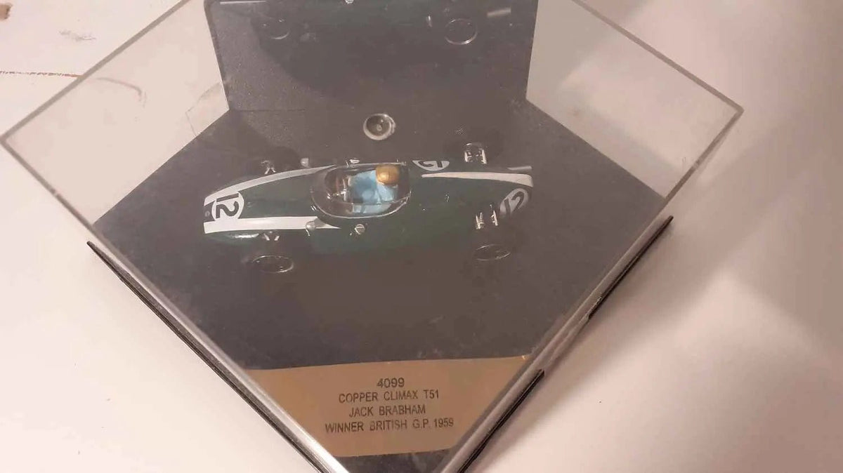 Copper Climax T51 numéro 12 de 1959 (Formule 1) - grand prix d'Angleterre Bernard Miniatures