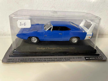 Dodge Charger Daytona bleue de 1969 (voiture américaine) Bernard Miniatures