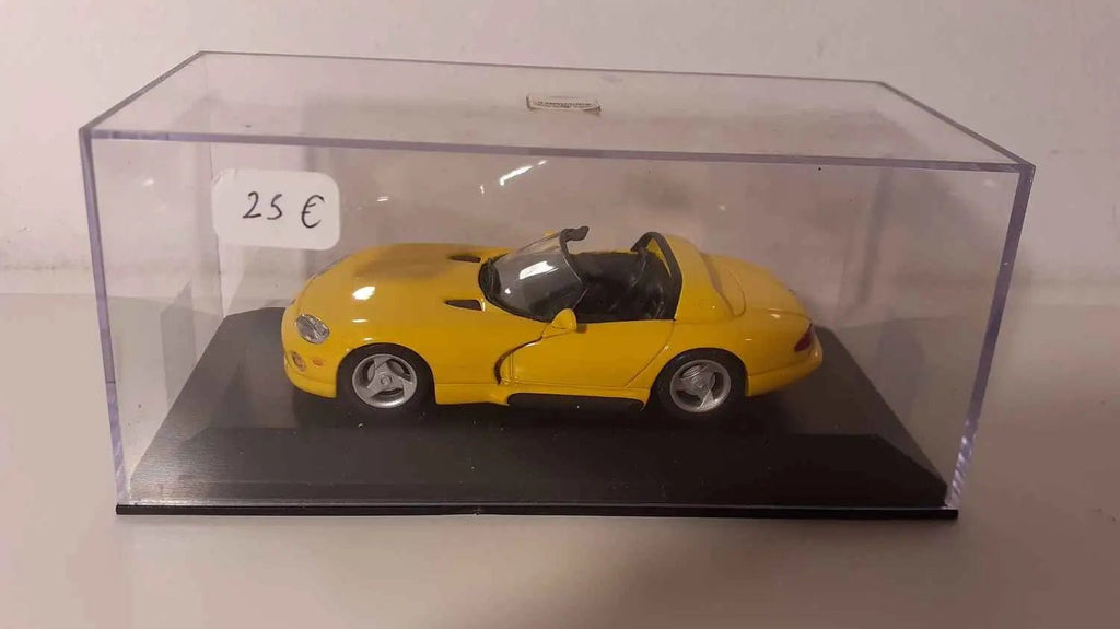 Dodge Viper cabriolet jaune de 1993 (Minichamps) Bernard Miniatures