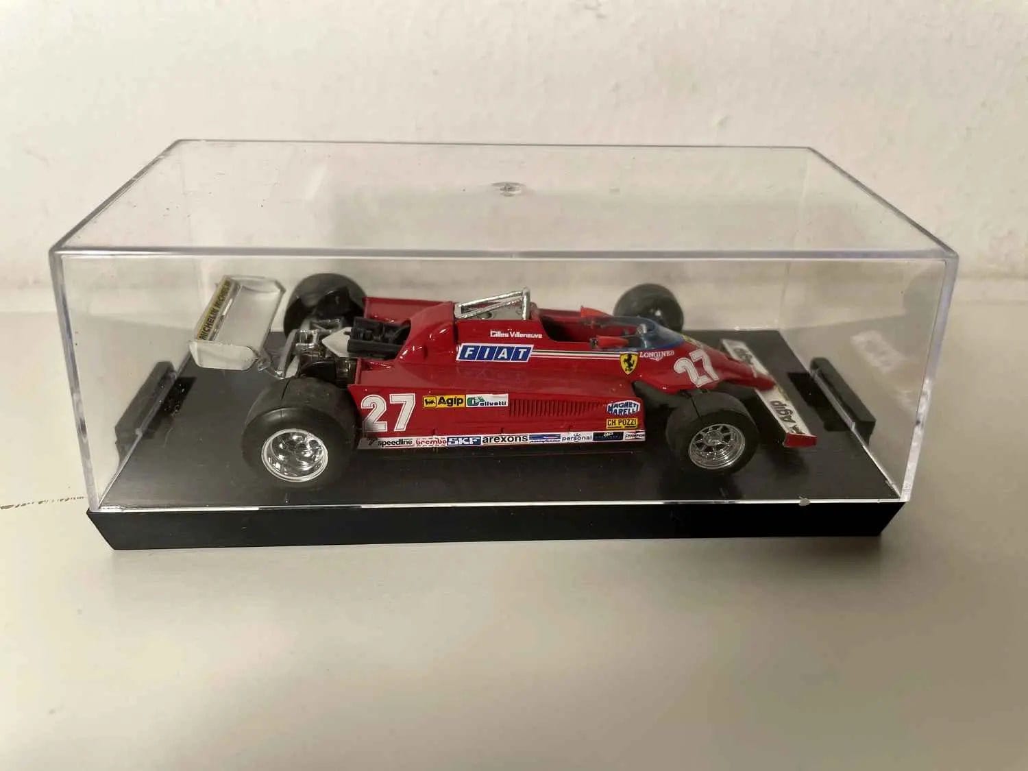 Ferrari 126Ck turbo numéro 27 (Formule 1) - grand prix de Monté-Carlo Bernard Miniatures