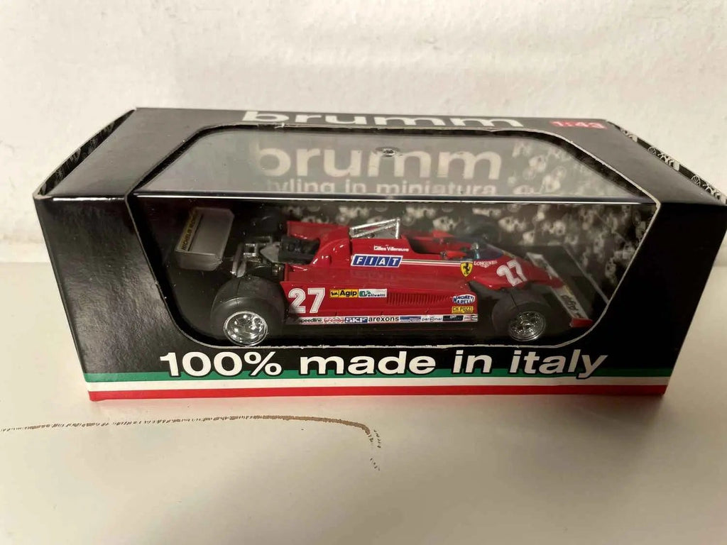 Ferrari 126Ck turbo numéro 27 (Formule 1) - grand prix de Monté-Carlo Bernard Miniatures