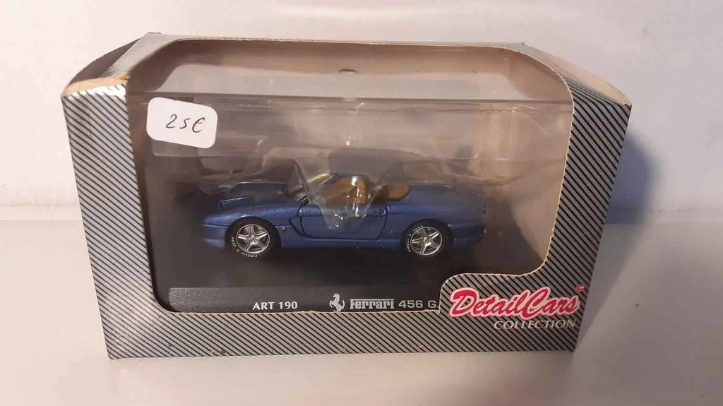 Ferrari 456 GT bleue (collection DétailCars) Bernard Miniatures