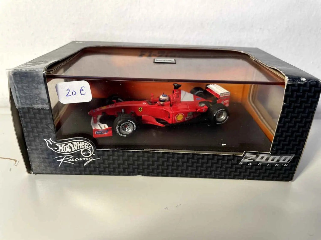 Ferrari rouge de FORMULE 1 numéro 4 (Rubens Barrichello) Bernard Miniatures