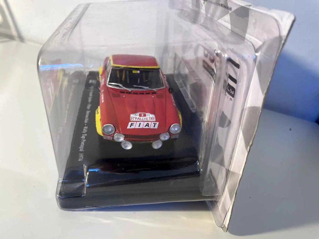 Fiat 124 Abarth Spider - rallye du Portugal 1974 (échelle 1/24ème) Bernard Miniatures