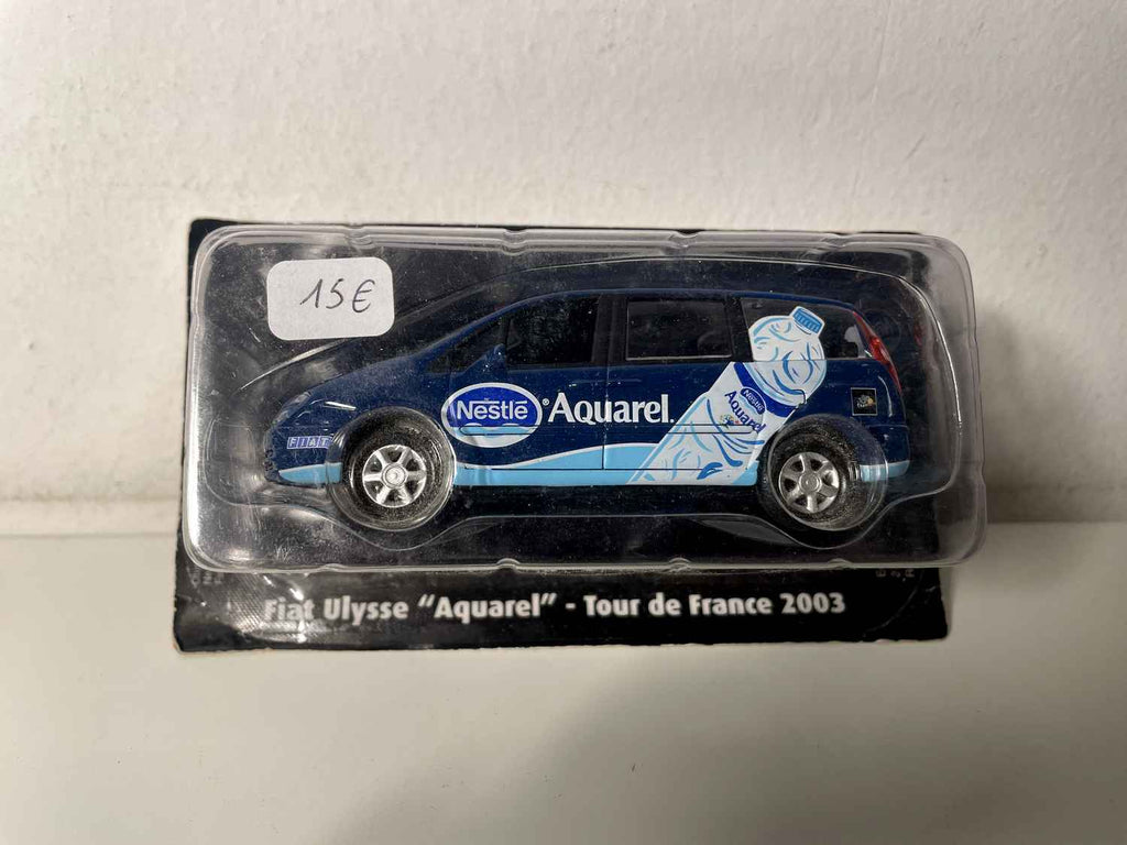 Fiat Ulysse bleue "Aquarel" Tour de France 2003 Bernard Miniatures